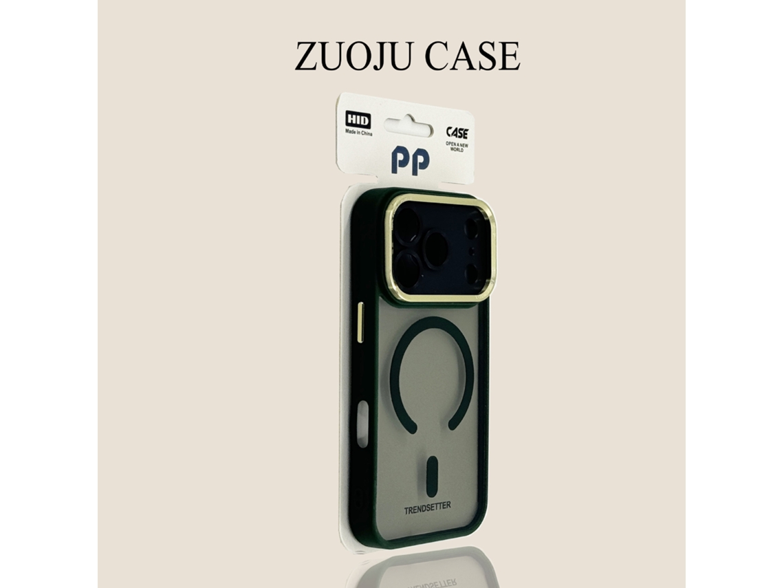 Capa Transparente Magnética Com Lente Metálica Para Iphone 14 Pro, Proteção Contra Quedas Da Apple.