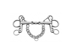 Broca Pelham Double Break 16 Mm Prateado 135 Mmsprenger