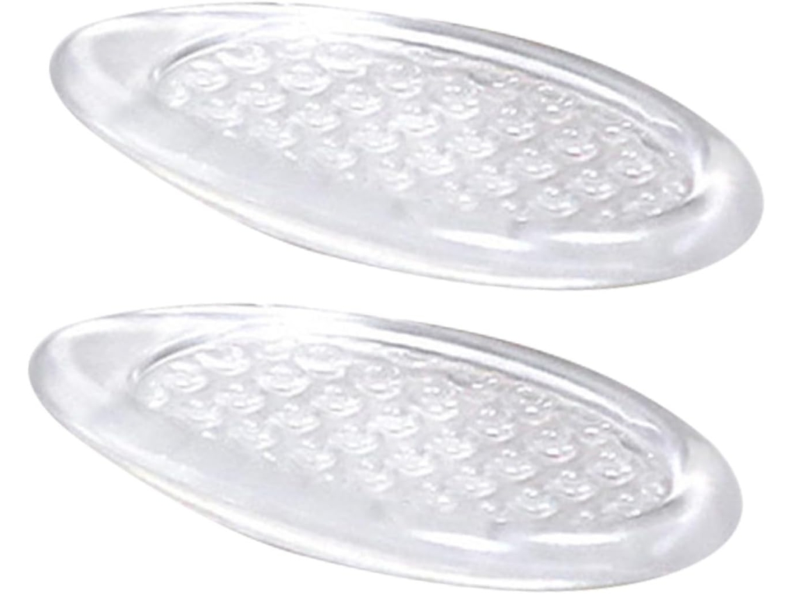 Calcanhar Elevado, Almofadas De Gel Transparentes Para Proteção Da Planta Do Pé, Use Com Chinelos Para Maior Conforto