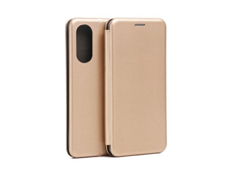 Capa para Oppo Oppo Reno 8 BELINE Pele Sintética Magnética Dourado