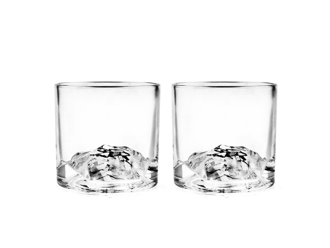 Conjunto De 2 Copos De Whisky Mt. Blanc LIITON