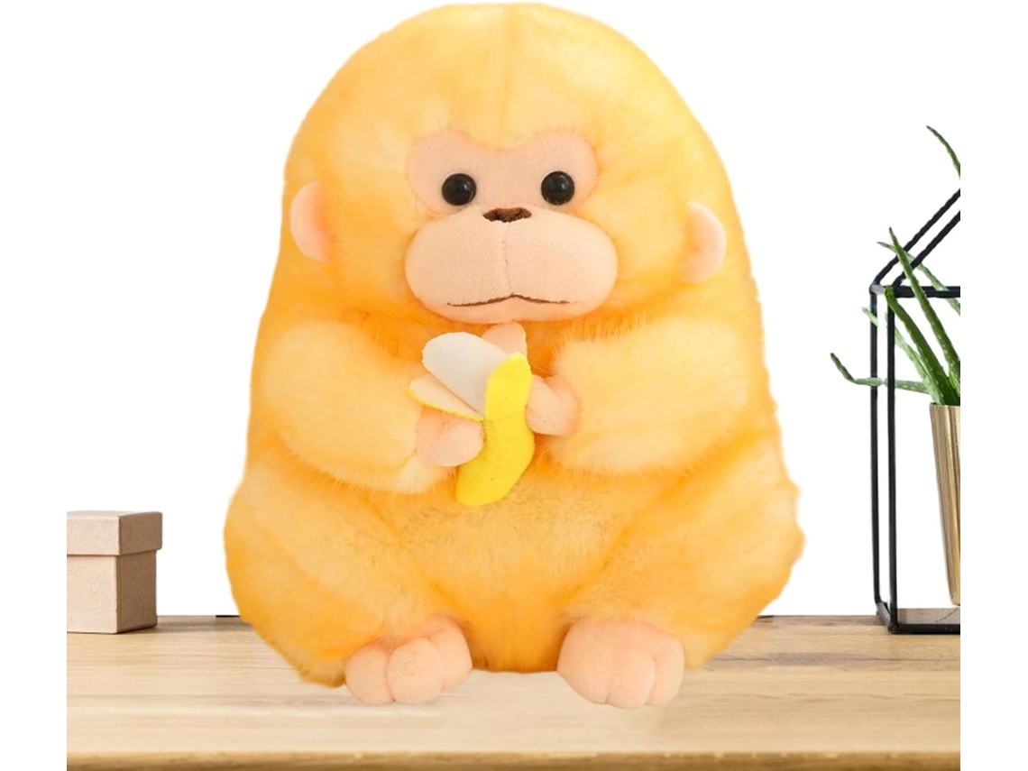 Almofada De Pelúcia Em Formato De Macaco, 30 Cm, Para Decoração, Para Quarto E Decoração