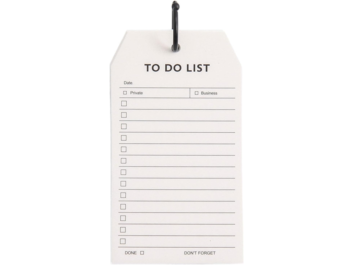 Bloco De Notas De Bolso Para Planejamento