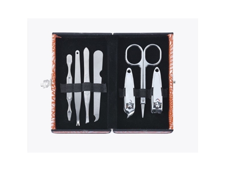 BIFULL KIT DE MANICURA 7 PEÇAS LARANJA SCALES ORANGE