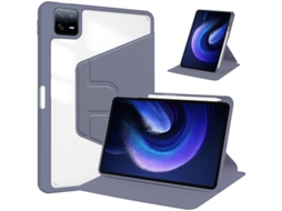 Capa Para Xiaomi Pad 7/7pro 11.2 Polegadas Proteção Total À Prova De Choque Suporte Giratório E Função Despertar/repouso Automático Roxa Cuich
