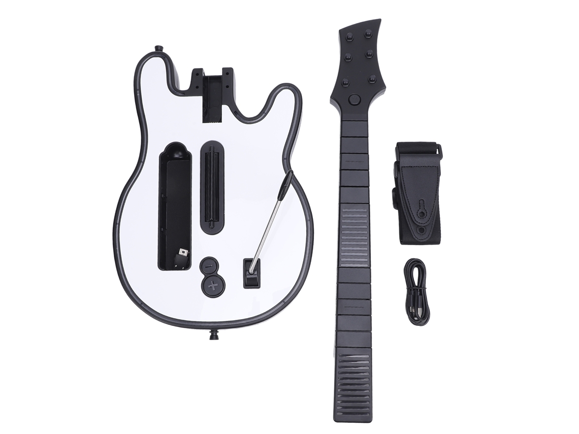 Controle a guitarra Wii com o Pescoço Slider sensível ao toque, compatível com Wii e jogos como Guitar Hero EOOCOO