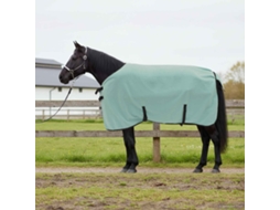 Vidaxl Cobertor De Cavalo Verde Especial 115 Cm Fleece De Poliéster