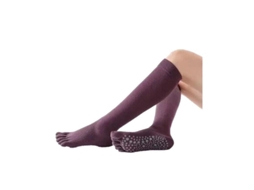 Meias Longas De Massagem Para Pilates E Ioga, Antiderrapantes, Tamanho Médio, Para Mulheres.-aquaforge