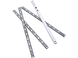 Conjunto Com 2 Corrediças De Gaveta Rolamentos Deslizamento Suave