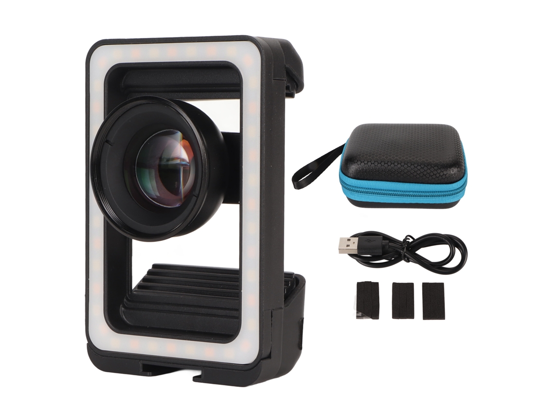 Lente Macro 4k Hd com Luz Led LAXISCREED