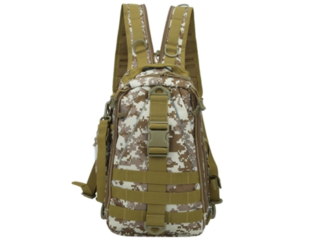 Mochila Tática Para Pesca E Montanhismo Bolsa De Ombro Com Armazenamento Para Iscas Acessório Para Ar Livre Fninijede