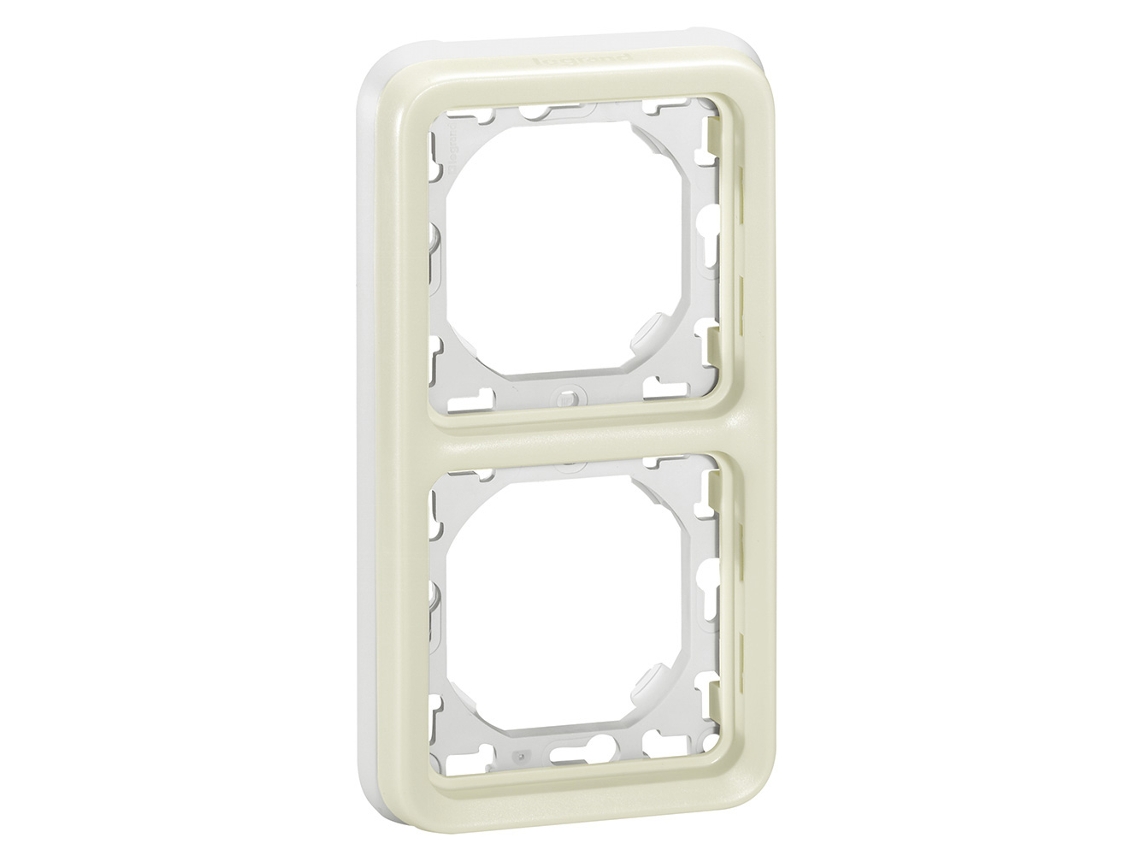 Plexo Quadro Duplo Vertical Branco Ref: 069696