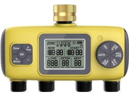 Temporizador Automático De Irrigação Jardim Com 4 Posições, Para