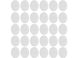 Tampas Impermeáveis Para Postes De Toldo, 200 Peças, Pvc Branco
