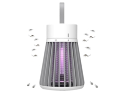 Lâmpada Elétrica Portátil Para Matar Mosquitos Com Luz Led Usb.
