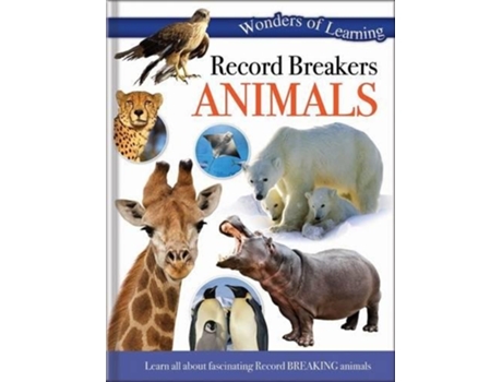 Livro Record Breakers Animals de Npp (Inglês - Capa Dura)