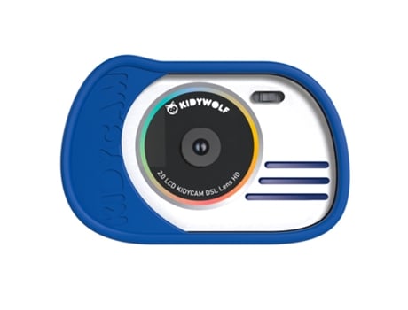 Kidycam Blue Waterproof Camera KIDYWOLF (Idade minima recomendada: 3 anos)