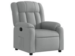 Recliner Chair, Recliner Chairs Vidaxl Cinzeto Tecido