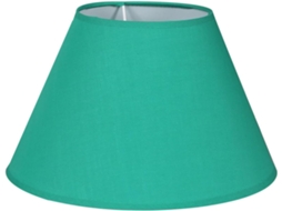 Luminária de Mesa E27 em Tecido para Escritório, Verde. SFUSHOS