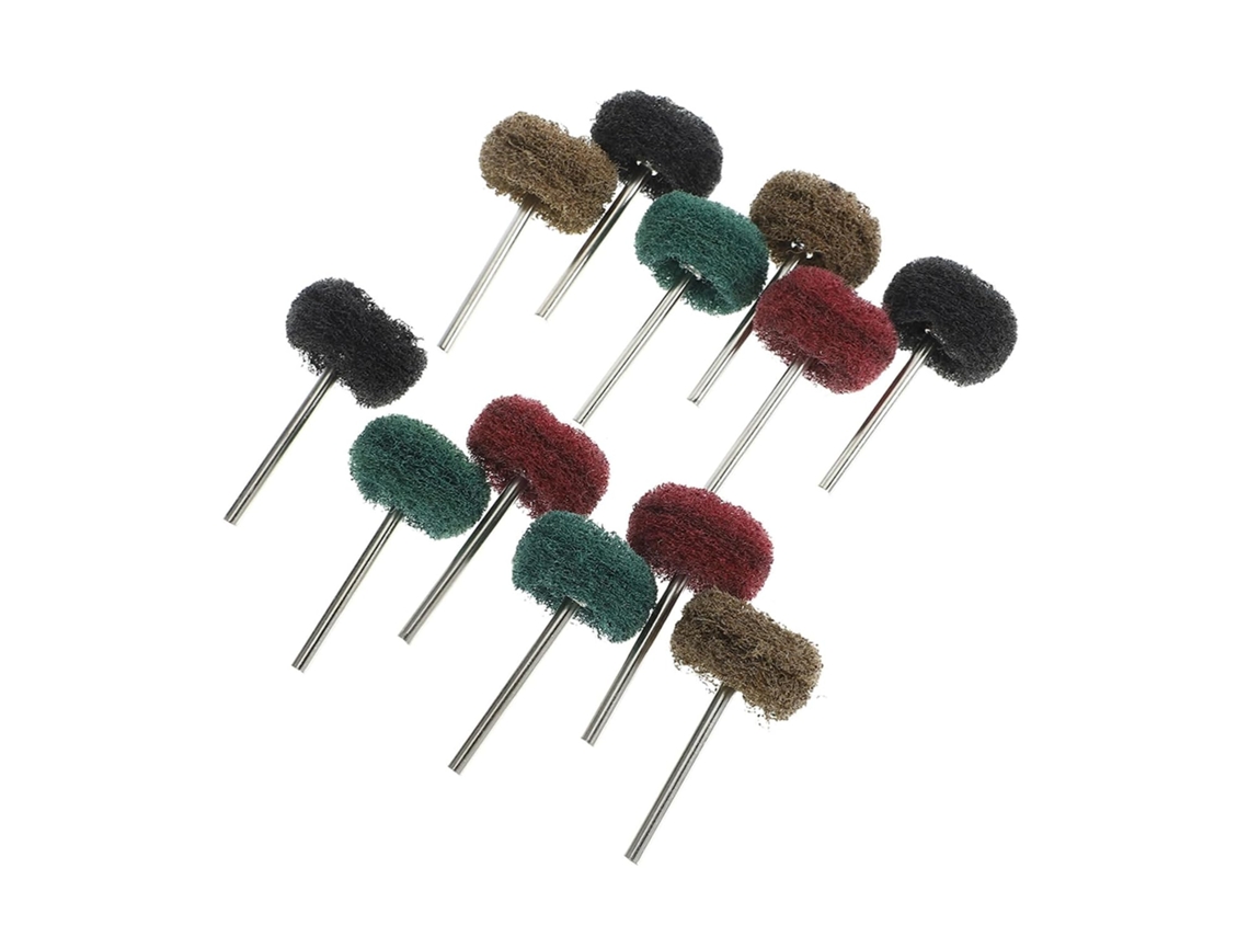 Discos De Polimento Fibra Nylon, Eixo De 24 Polegadas E 3mm Para Polimento Metais Componentes Delicados Ferramenta