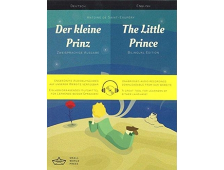 Livro Der Kleine Prinz / The Little Prince German/english Bilingual Edition With Audio Download De Antoine De Saint-exupery (inglês)