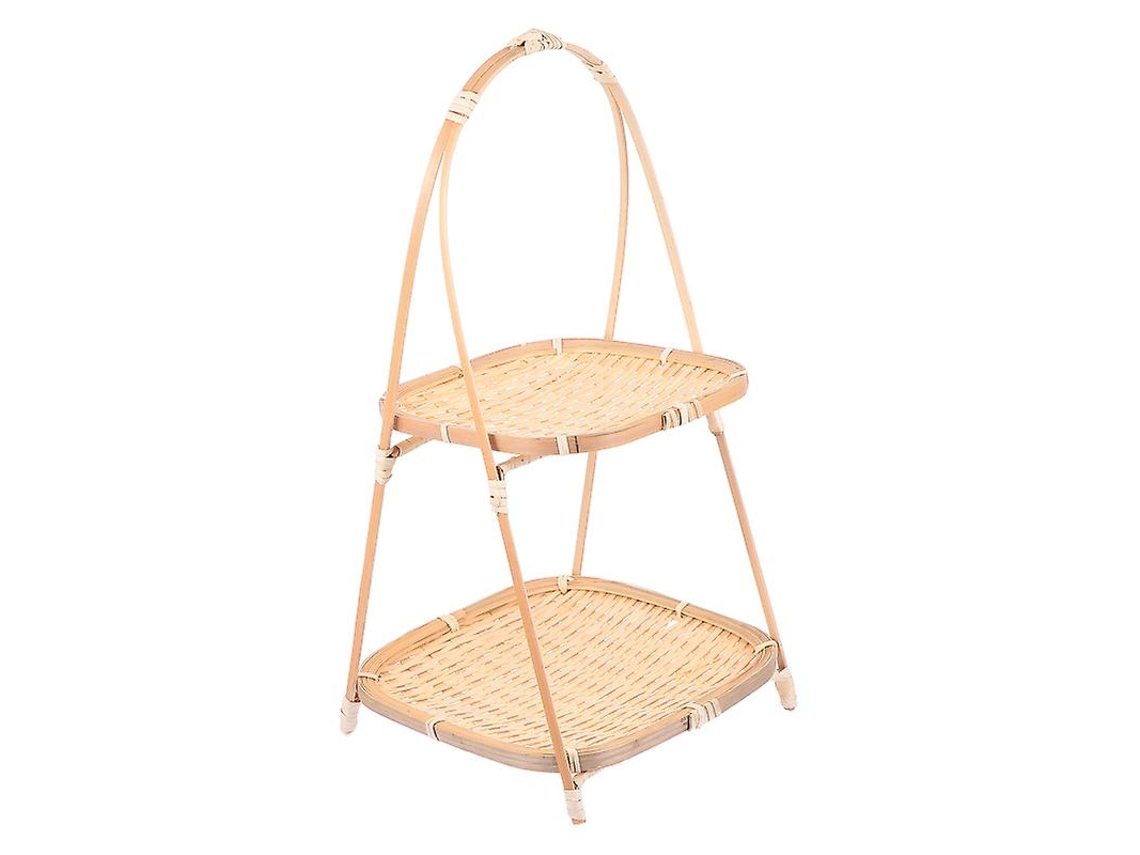 1pcs Cesta De Bambu Vegetal Allinless