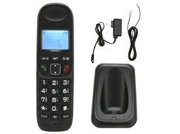 Telefone Sem Fio Digital Com Id De Chamada E Lcd Iluminado Para Casa E Escritório