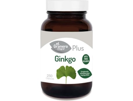 Plus Ginkgo 250 cápsulas