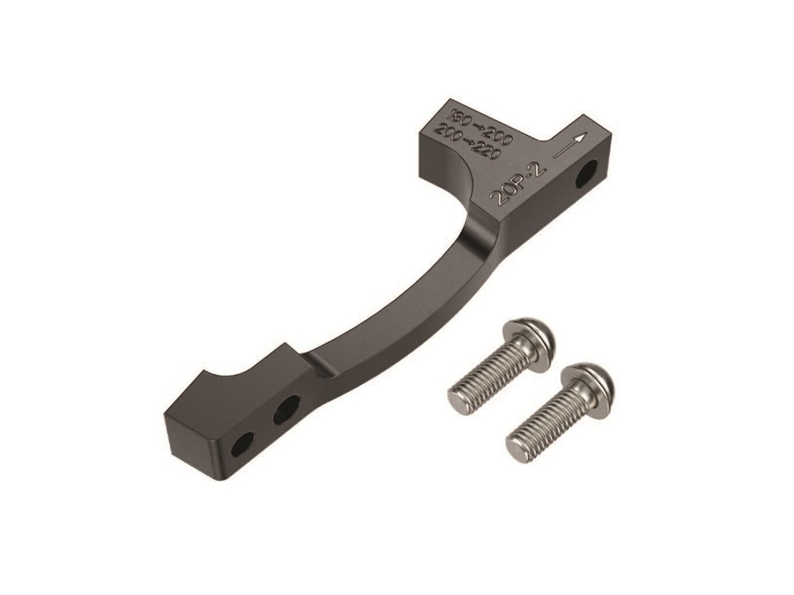 Adaptador de Pinça para Discos + Parafusos e Cavilhas em Aço Inoxidável SRAM Postmount