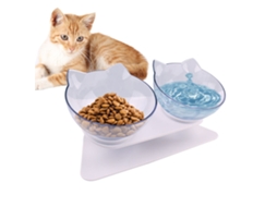 Bacia Para Pets Em Forma De Orelha De Gato Divertida