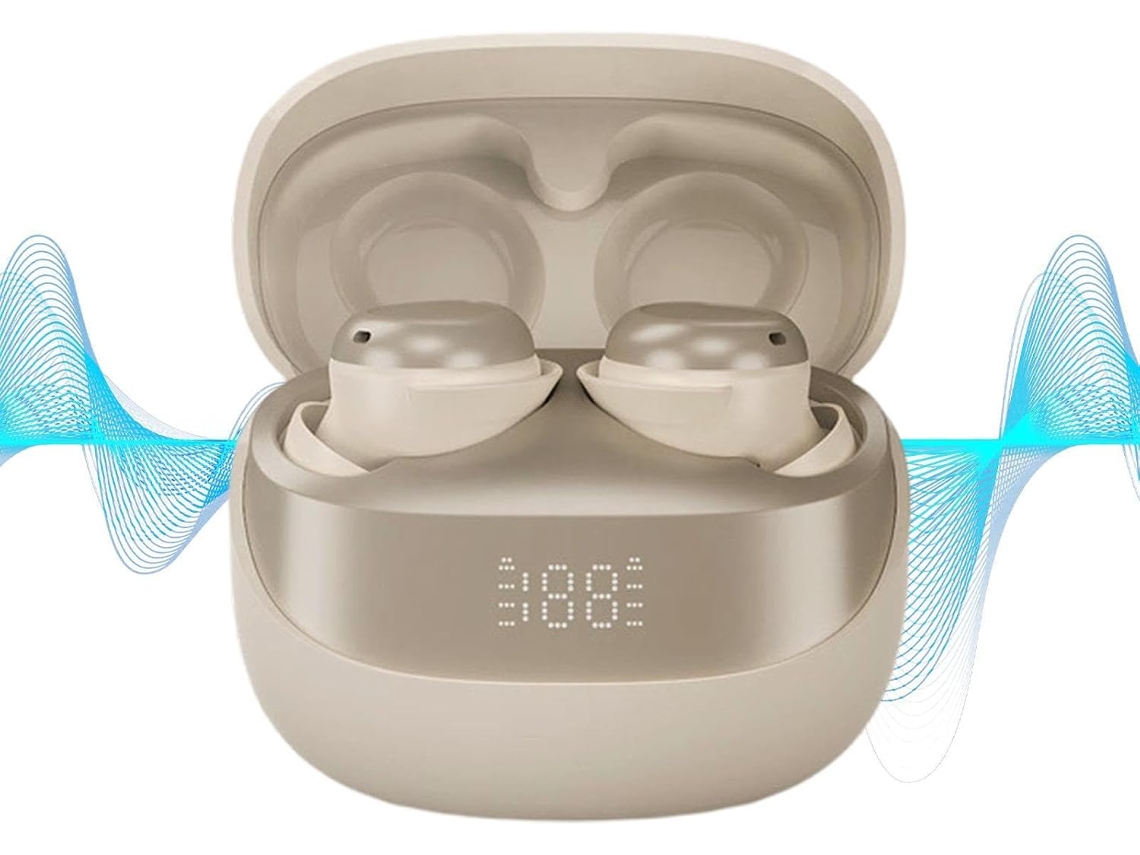 Fones De Ouvido Para Dormir Quem Dorme Lado, 5,4 Cm, Sem Fio,