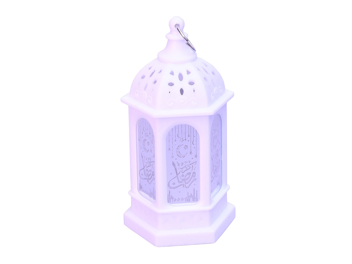 Lâmpada de Mesa Decorativa Led para Ramadã Festival Lanterna Noturna Eid Mubarak | S/MARCA