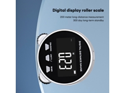 Rolo de Distanciômetro Digital 199.999m com LCD | S/MARCA