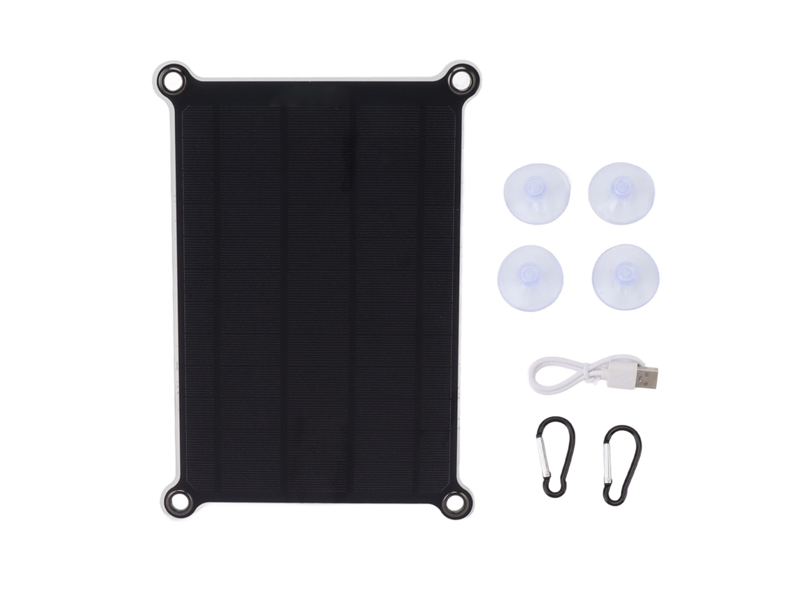 Painel Solar Mini 10w 5v Monocristalino Usb Carregador Rápido | S/MARCA