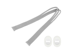 Tiras De Substituição Para Almofadas Nasais Com Clipe De Fixação Para Protetor Nasal Airfit P10 (ymmr)