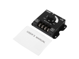 Laxiscreed Dimmer Led 12v/24v 30a Controle Por Botão, Ideal Para Corrente Elevada