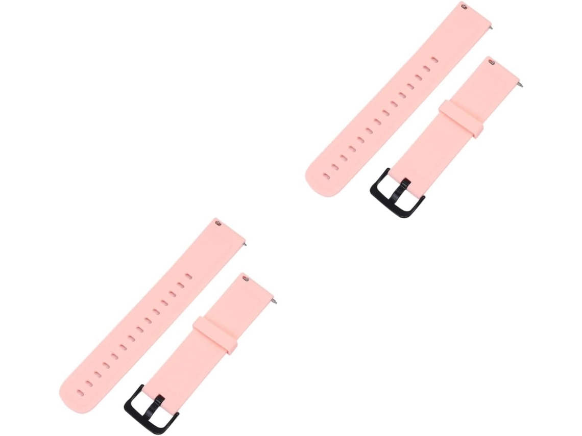 2 Pulseiras De Silicone Para Relógio Inteligente, Pulseira Resistente