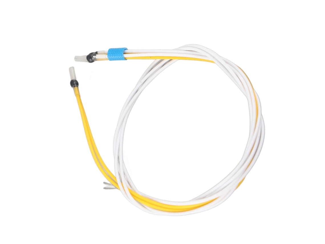 Sensor De Temperatura Ptc Termistor Com Sonda À Prova D'água Epóxi 3 Núcleos Chave Térmica 80℃
