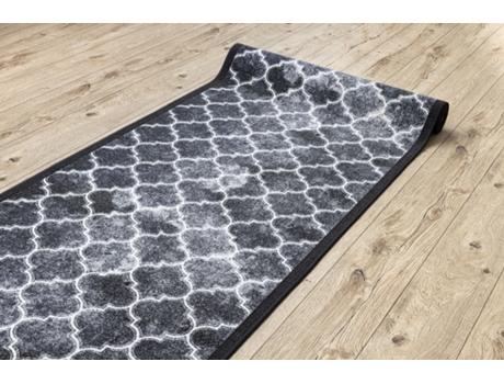 Passadeira Antiderrapante Clover Cinzento 100 cm