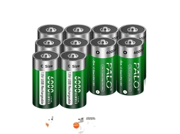 Bateria Li Ion Tipo C Palo, Capacidade De 6000mwh, Recarregável,10pcs Bateria Oem