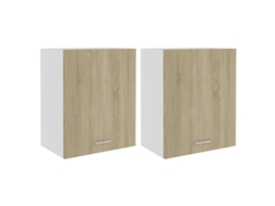 Hanging Cabinet, Hanging Cabinets Vidaxl Marrom Madeira Processada (n/a)