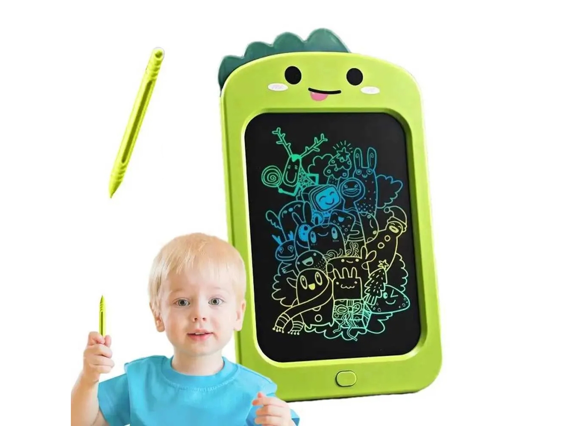 Tablet De Escrita Lcd De 10 Polegadas Para Crianças Proteção Para Os Olhos Almofada De Desenho Reutilizável Brinquedos Educativos GERTIZ