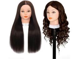 Cabeça de Manequim com Cabelo Longo SFUSHOS