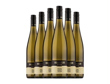 Vinho branco HERXHEIM AM BERG Kobnert Kabinett Riesling Seco Pfälz (0.75 L - 6 Unidades)