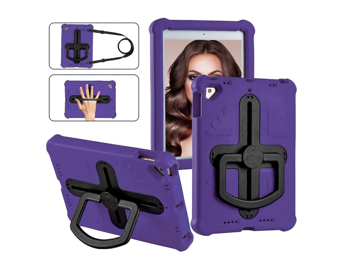 Capa protetora à prova de choque Webake para tablet com alça de EVA e rotação de 360 graus