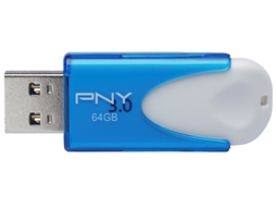 Pen USB PNY 64GB Attaché 4 USB3.0 - Azul