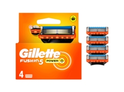 Recarga de Lâminas Fusion5 Power GILLETTE emb. 4 un