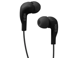 Auriculares com Fio SBS Teinearkl (In Ear - Microfone - Preto)