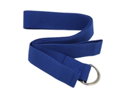 Faixa De Tensão Para Ioga 180cm 70, 87pol Flexibilidade, Alongamento E Exercícios Pilates, Na Cor Azul