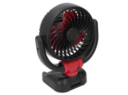 Laxiscreed Ventilador De Arrefecimento Para Automóvel, Silencioso, Dobrável, 2 Velocidades E Rotação 360°
